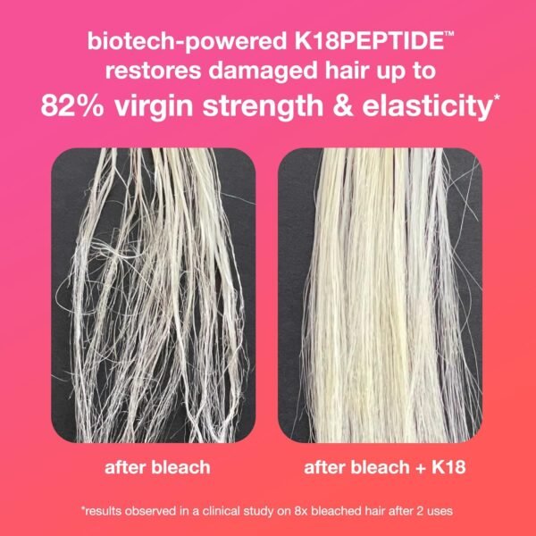 Picture of 150ML-K18-Leave-In-Conditioner-Biomimetic-Hairscience-Pro-Molecular-Repair-Dry-Hair-4-Minutes-To-Reverse